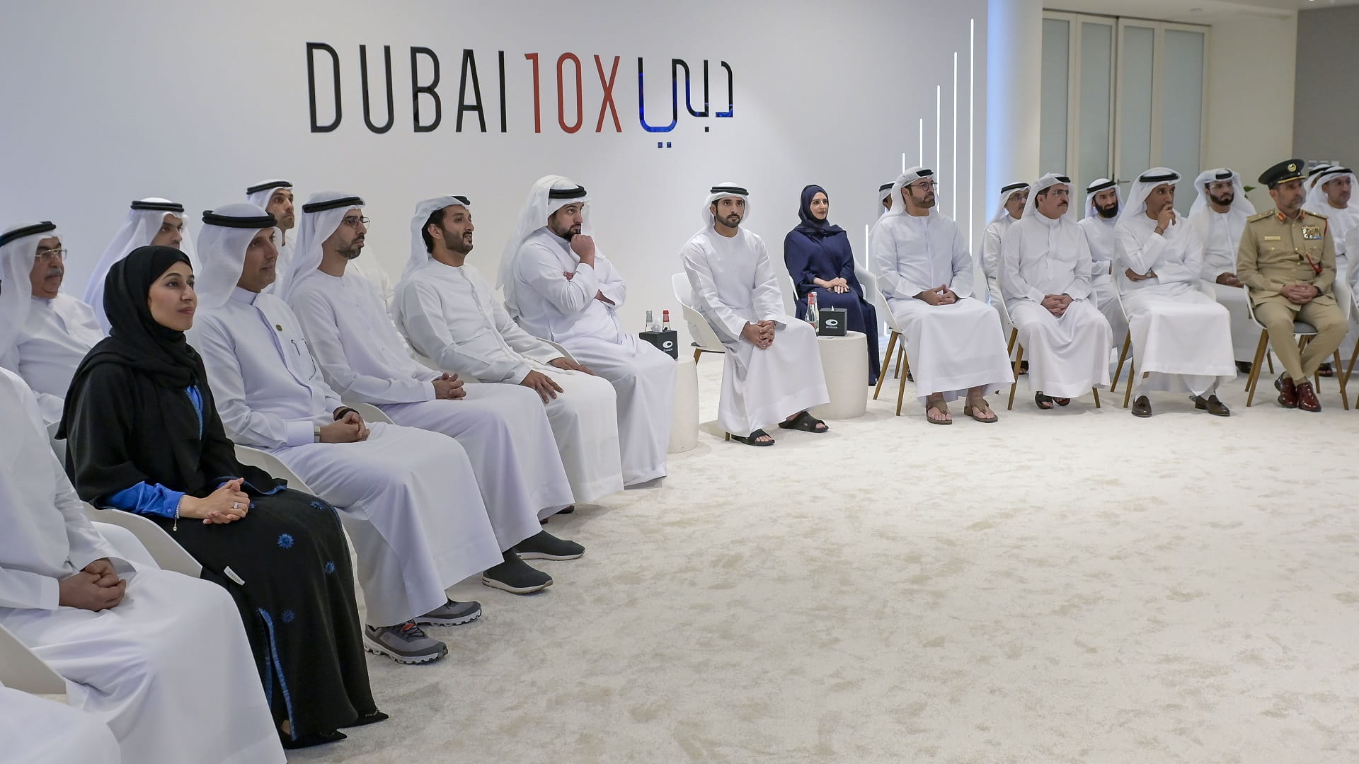 صورة بعنوان: حمدان بن محمد: المستقبل علامة مسجلة باسم دبي ونعيشه اليوم 