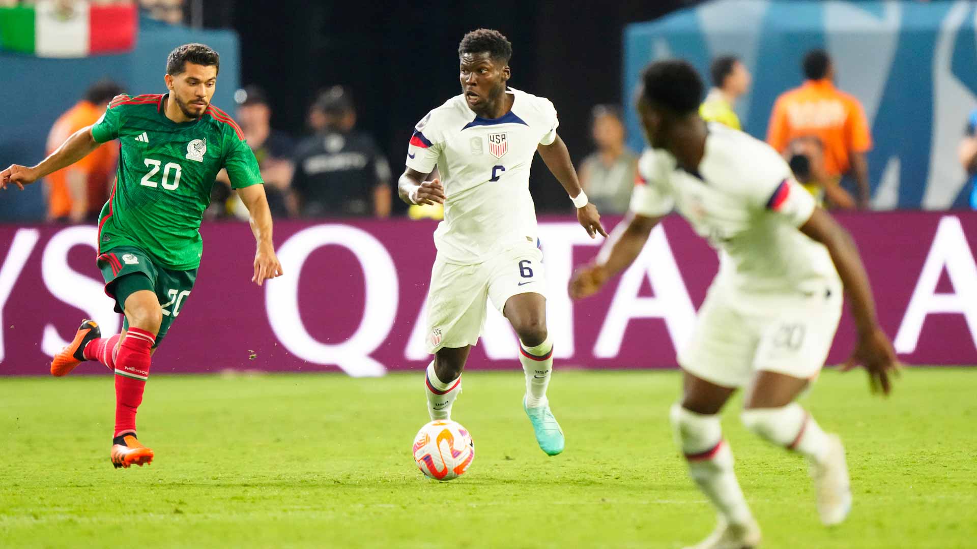 صورة بعنوان: منتخب أميركا يتأهل إلى نهائي دوري أمم الكونكاكاف 