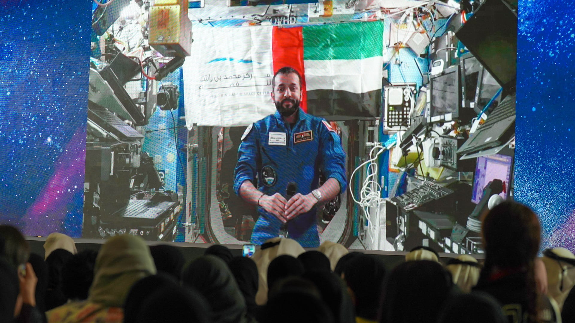 Image for the title: Al Neyadi to connect with Ajman for upcoming 'A Call From Space' 
