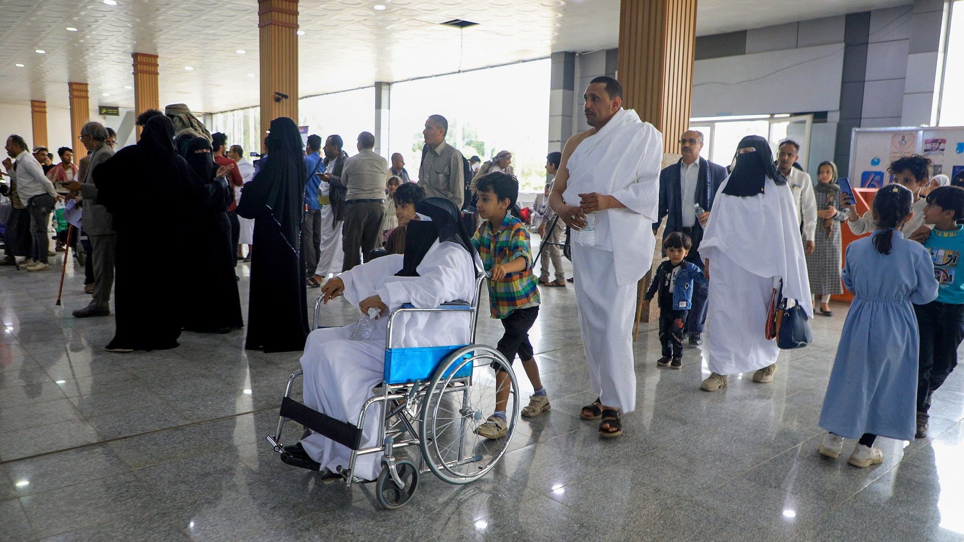 Image for the title: Madinah welcomes more than 718,000 pilgrims 