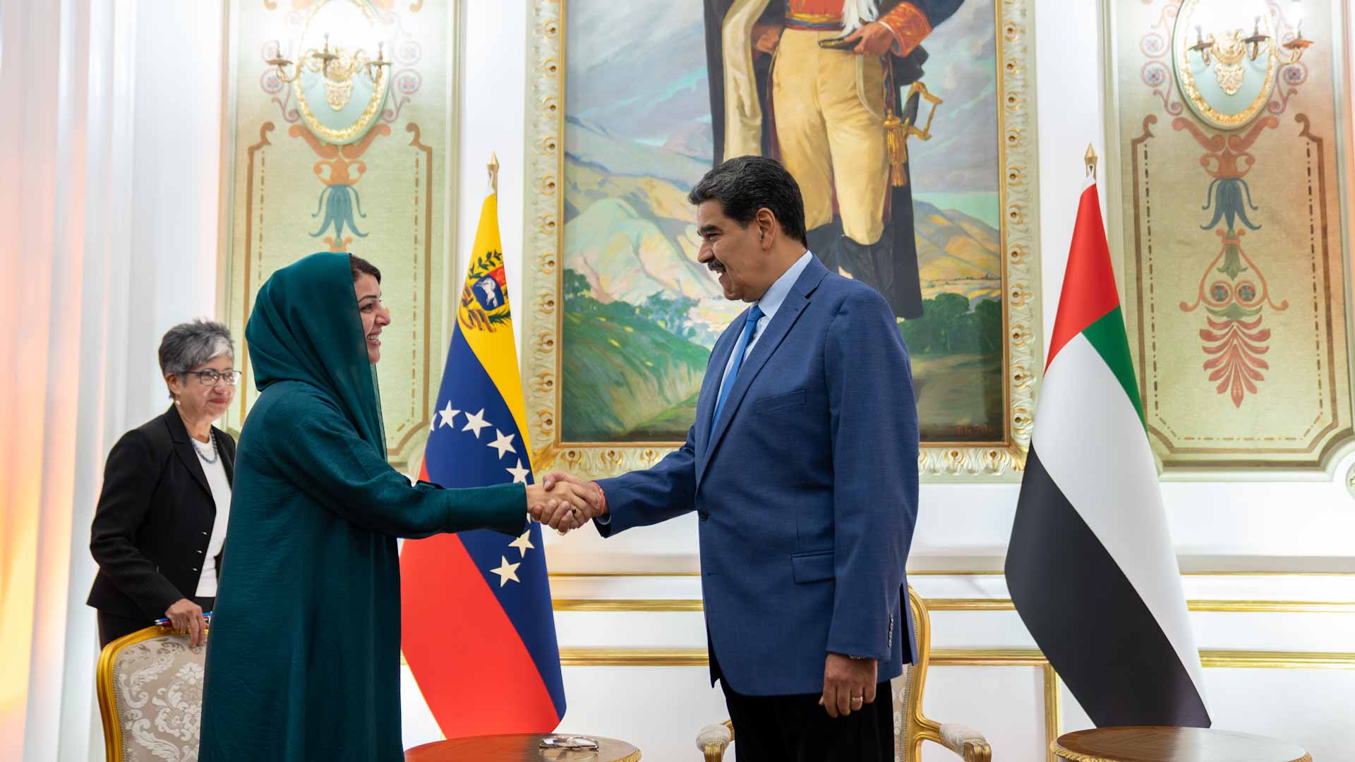 Image for the title: Reem Al Hashimy visits Venezuela as part of Latin America trip 