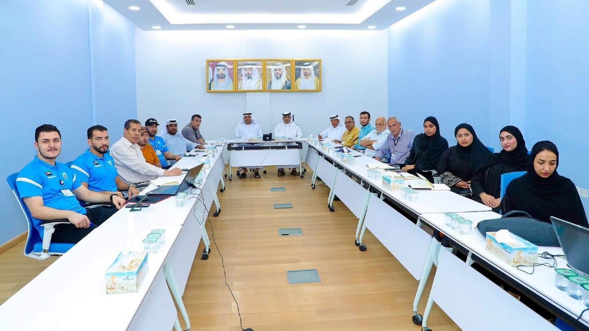 صورة بعنوان: "الشارقة الرياضي"يطلع على تحضيرات نادي دبا الحصن لجائزة الاستدامة 