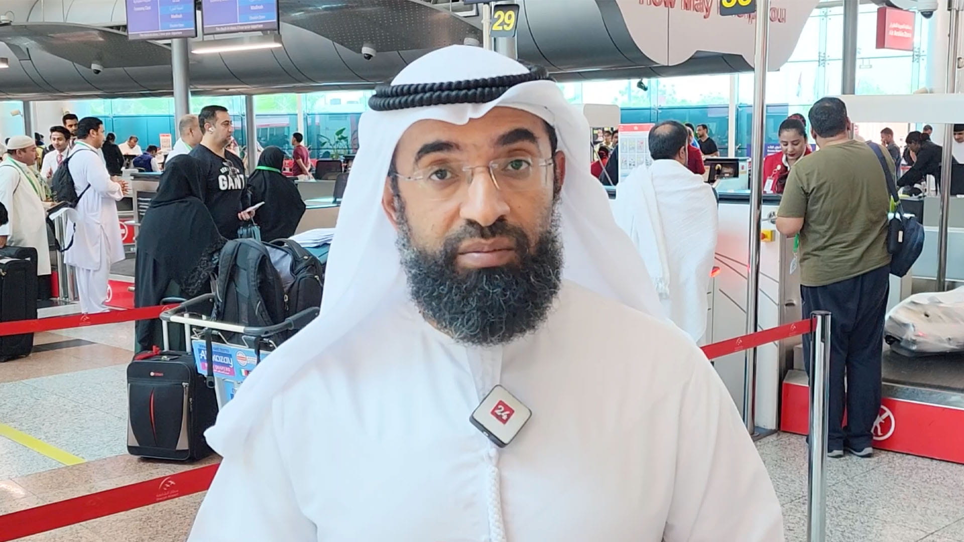 Image for the title: Al Doubi urges pilgrims to perform Hajj as the Prophet did 