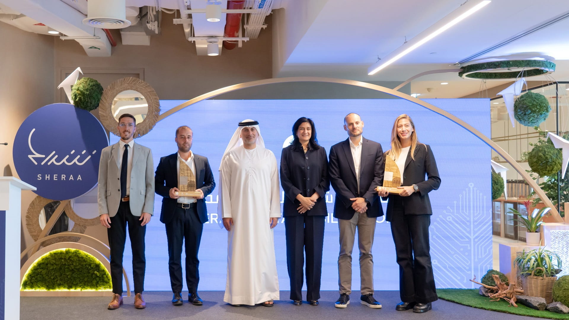Image for the title: Winners of ASC 2023 announced at Sheraa Sustainability Forum  