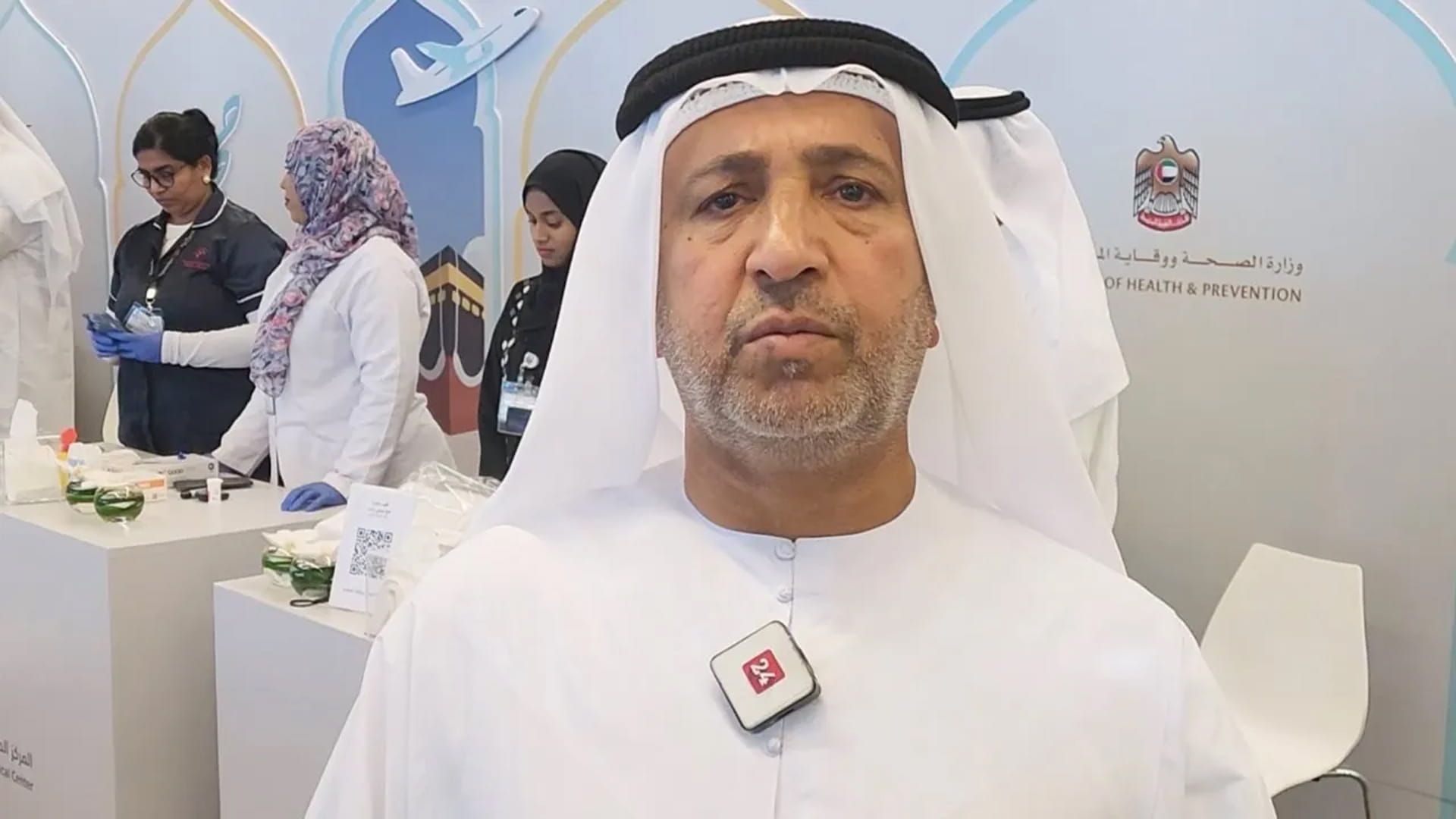 Image for the title: Bin Khadem: Sharjah Airport bid farewell to pilgrims 