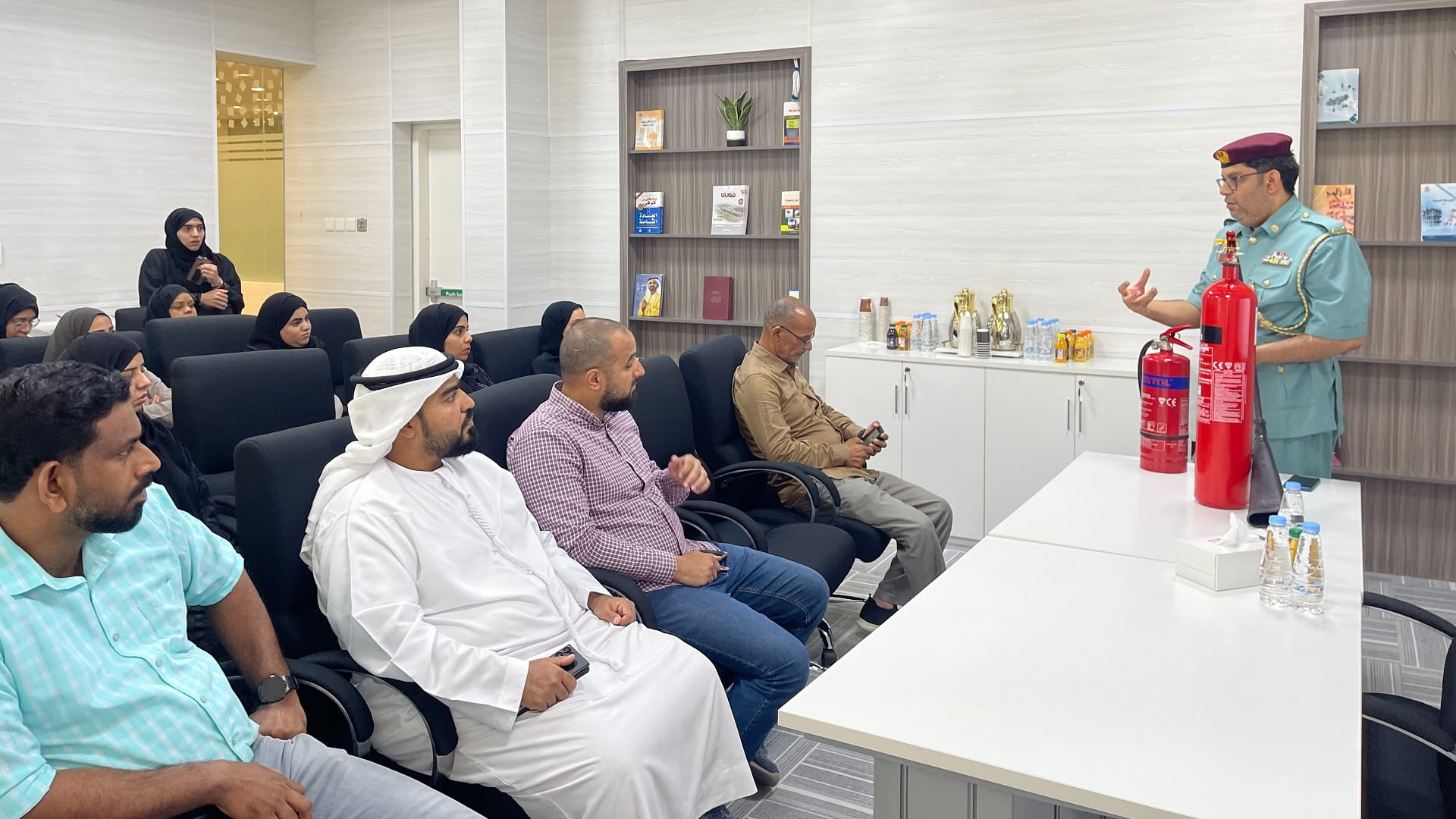 Image for the title: SDPW hosts workplace safety workshop 