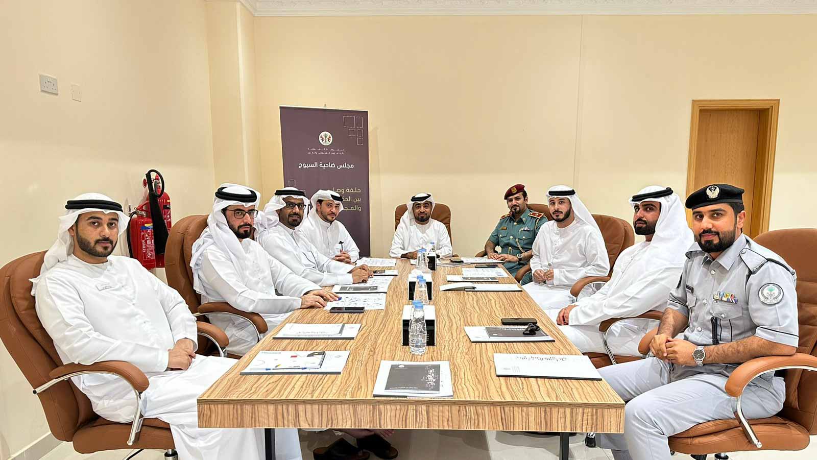 Image for the title: Al Suyoh Council discusses improvements and services in Sharjah 