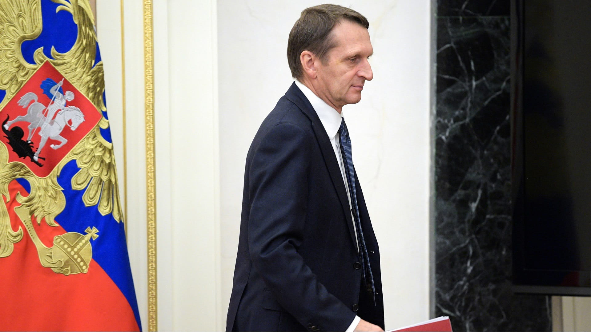 Image for the title: Russian spy chief says attempt to spark a civil war has failed 