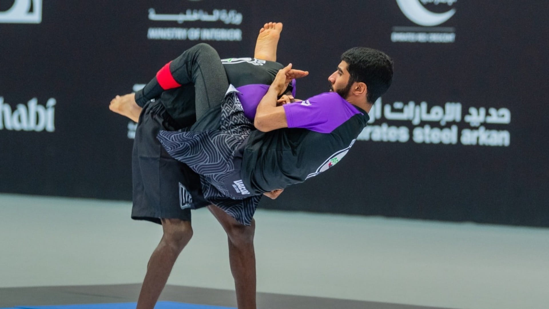 Image for the title: SSDSC champion of AJP Tour Dubai Int’l Jiu-Jitsu Championship 
