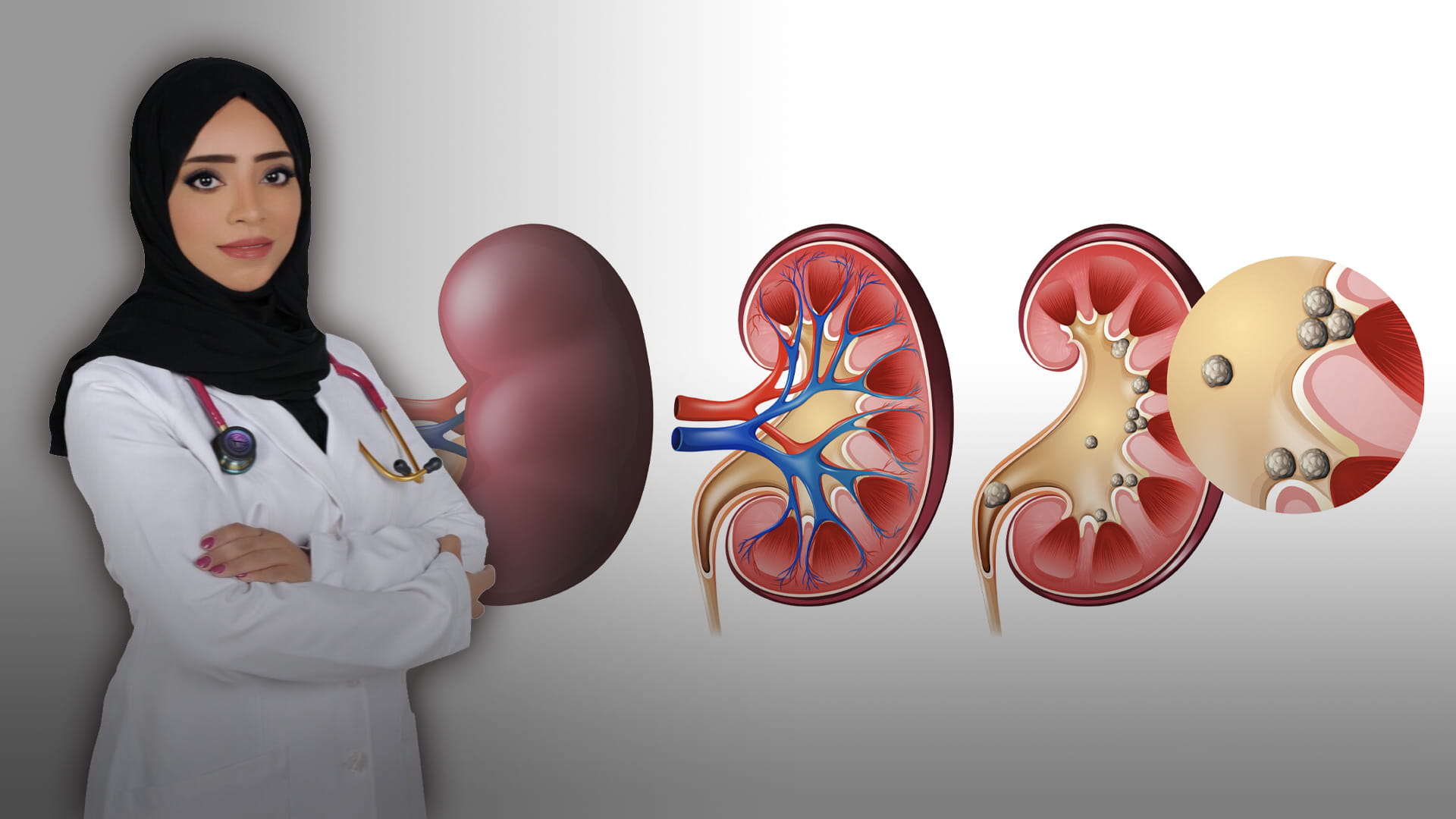 صورة بعنوان: حصوات الكلى 