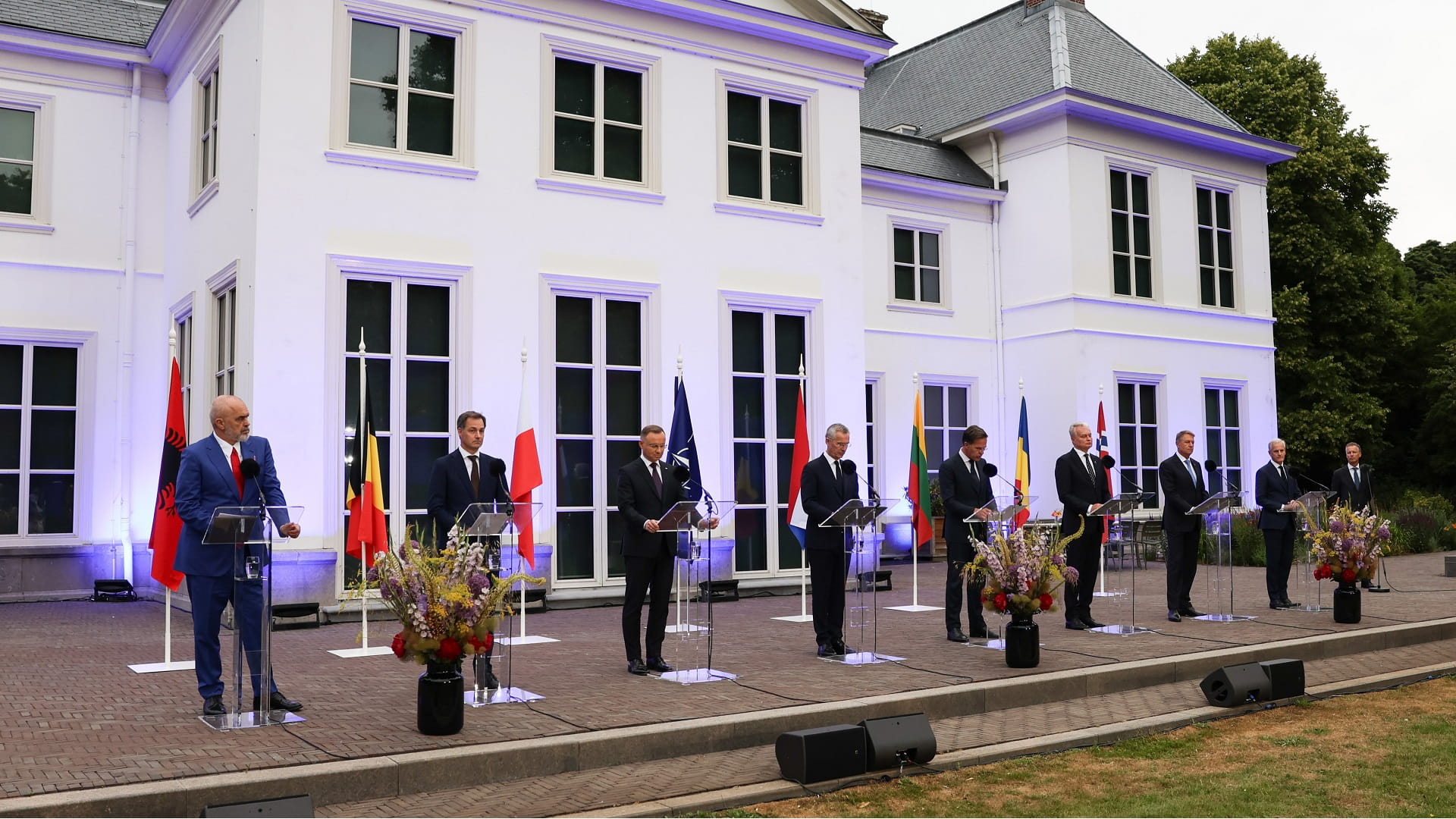 Image for the title: Stoltenberg: NATO ready to defend against any threat 