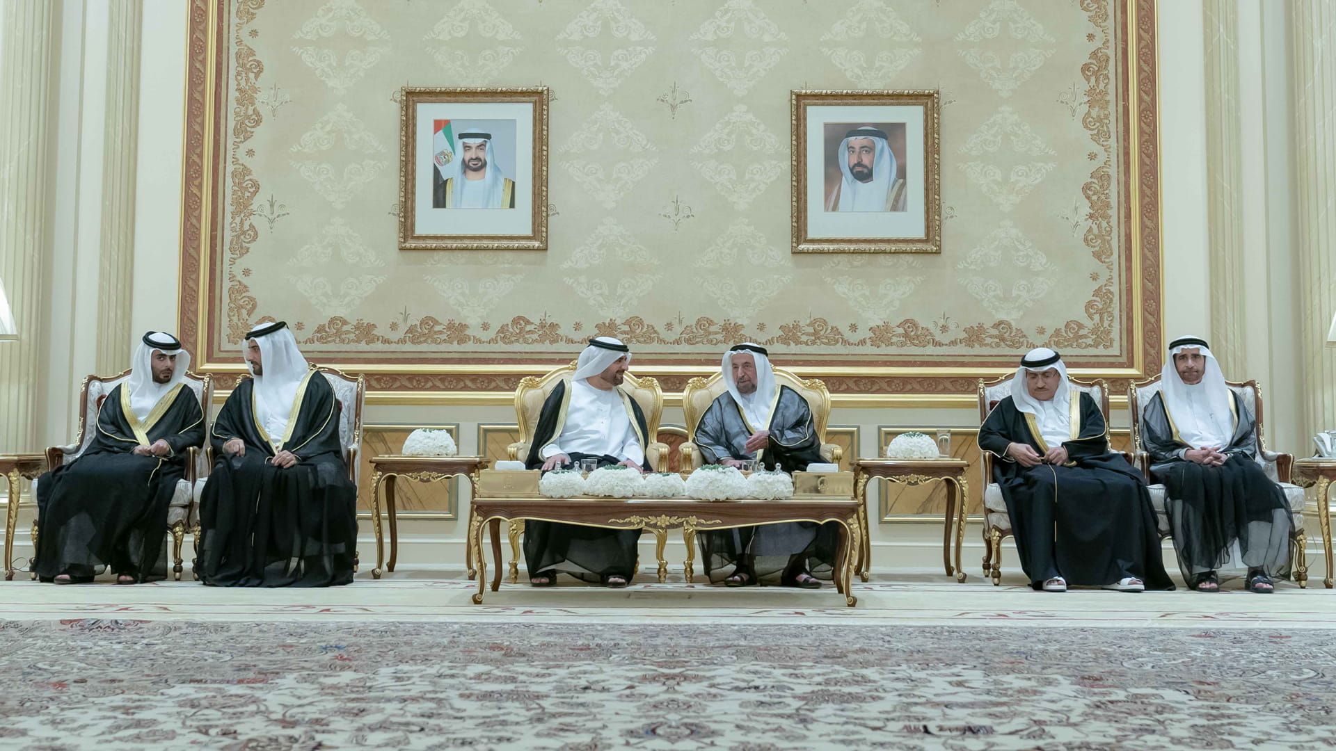 Image for the title: Sharjah Ruler continues to receive Eid Al Adha well-wishers 