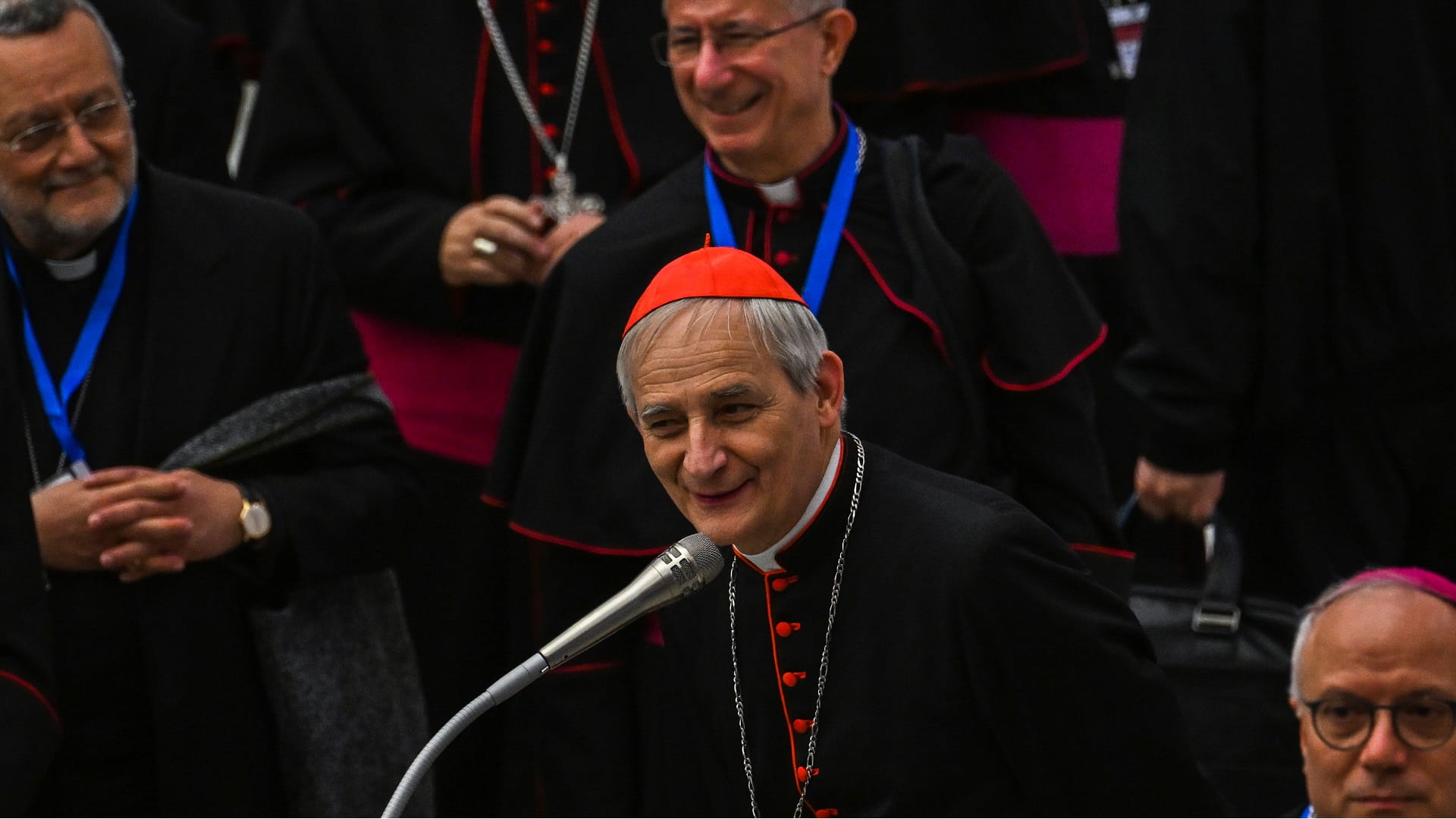 Image for the title: Kremlin 'welcomes' Vatican peace efforts over Ukraine 