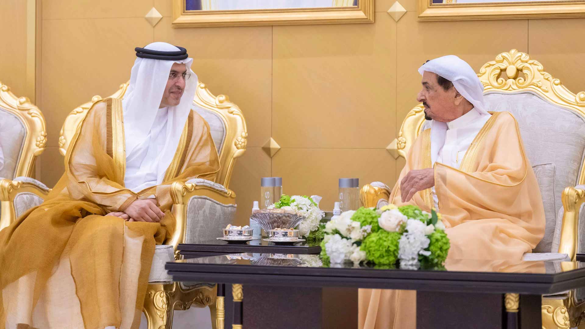 Image for the title: Ajman Ruler continues to receive Eid Al Adha well-wishers 