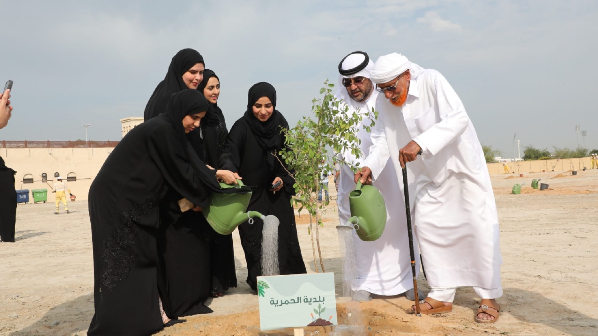 صورة بعنوان: بلدية الحمرية تبادر بزراعة "شجرة السدر" بمشاركة 9 جهات 