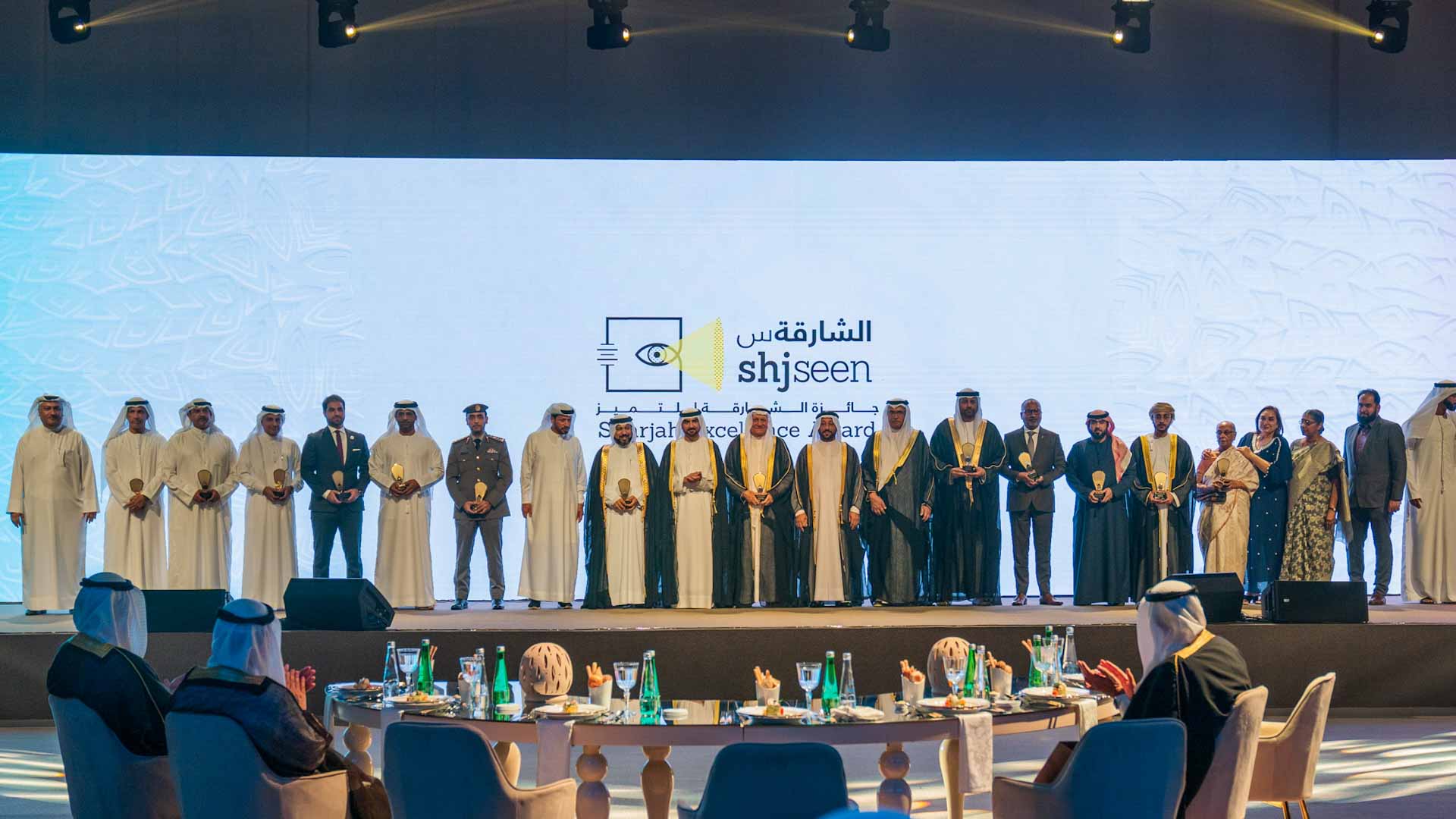 Image for the title: Abdullah bin Salem honours winners of SEA 2022 