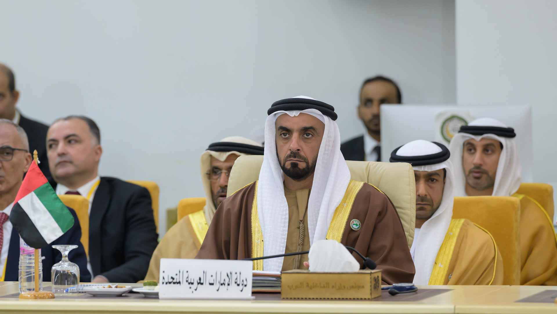 Image for the title: Saif bin Zayed heads delegation of CoAIM 