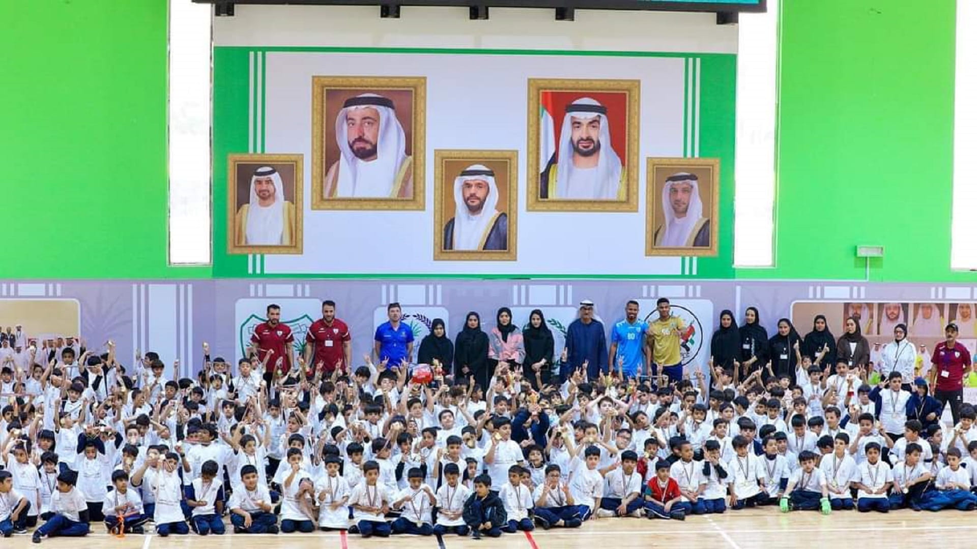 صورة بعنوان: نادي دبا الحصن يحتفي باليوم الرياضي الوطني 