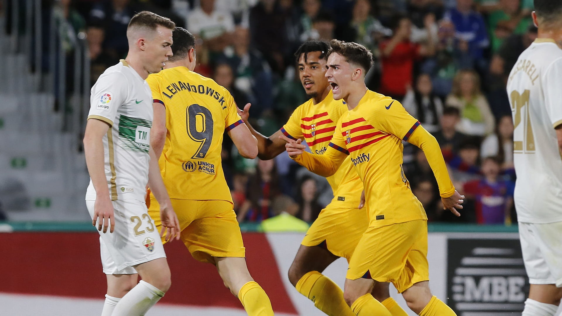 صورة بعنوان: برشلونة يواصل التقدم نحو استعادة لقب الدوري الإسباني 