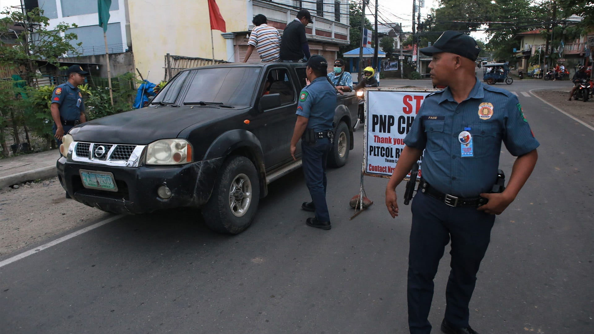 Image for the title: Governor, five others killed in attack on Philippine politicians 