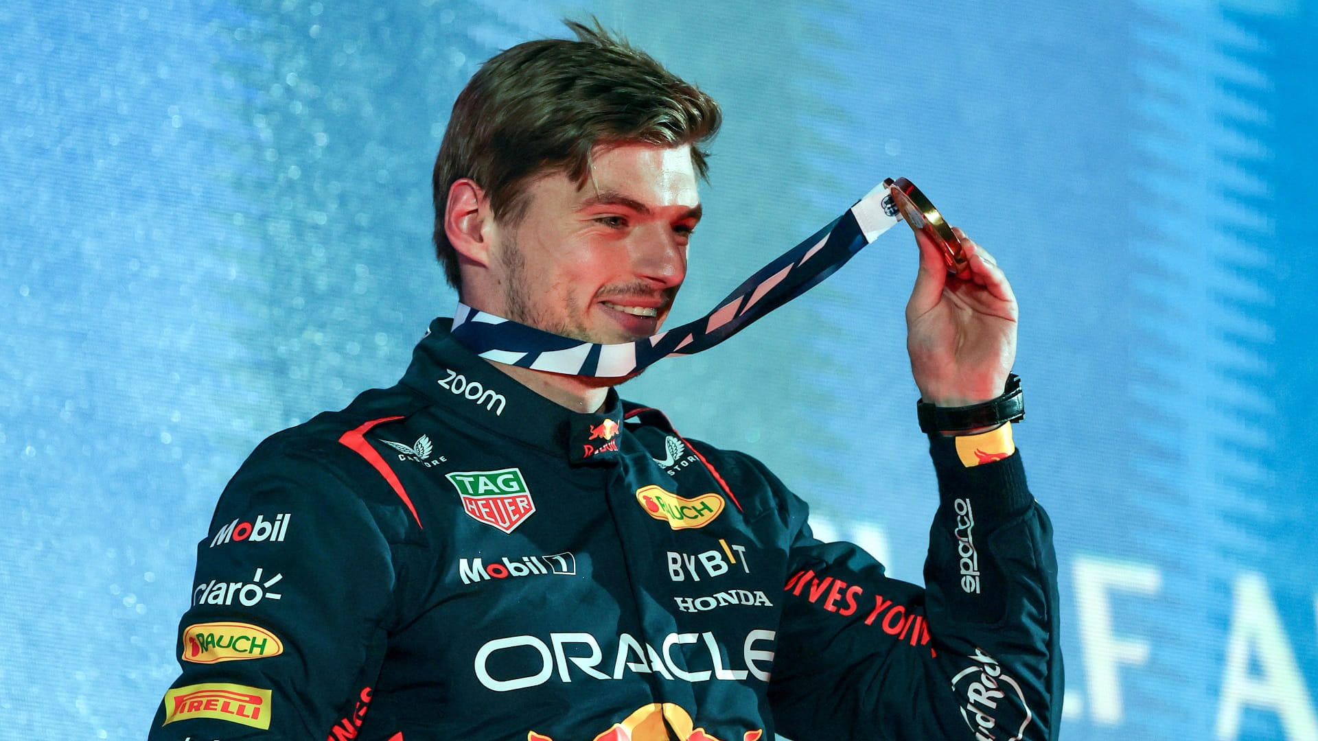 صورة بعنوان: الهولندي ماكس فيرستابن يحرز لقب سباق البحرين للفورمولا 1 