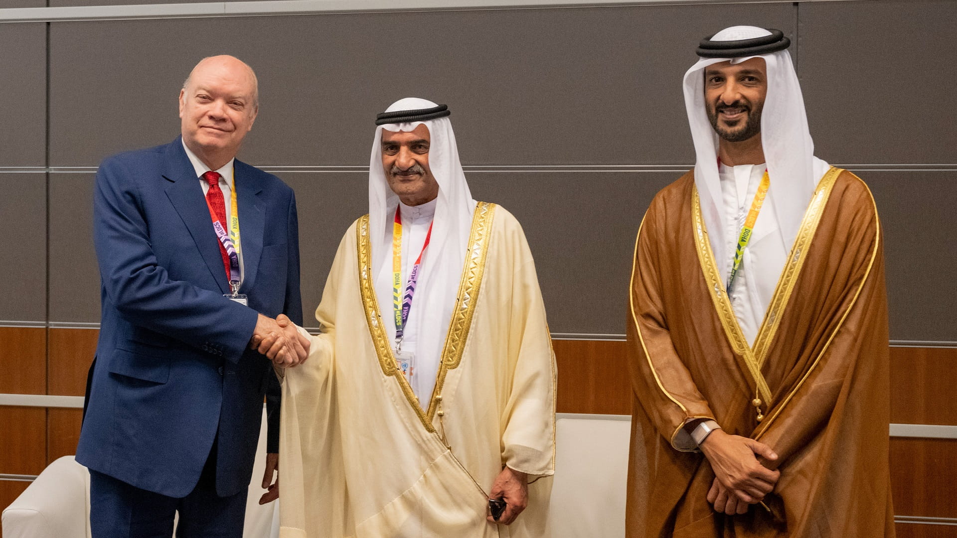 Image for the title: Fujairah Ruler meets Cuba's Foreign Trade and  Invest Minister 