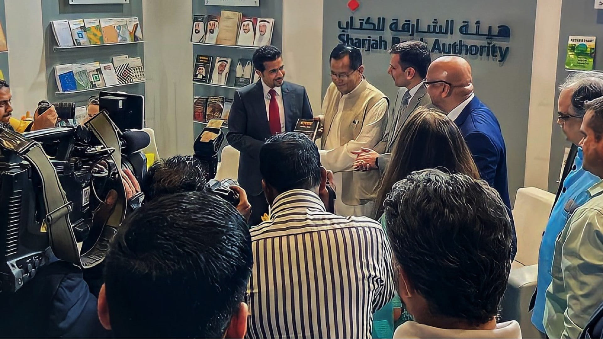Image for the title: SBA brings Hindi translations of 70 Emirati titles to NDWBF 2023 