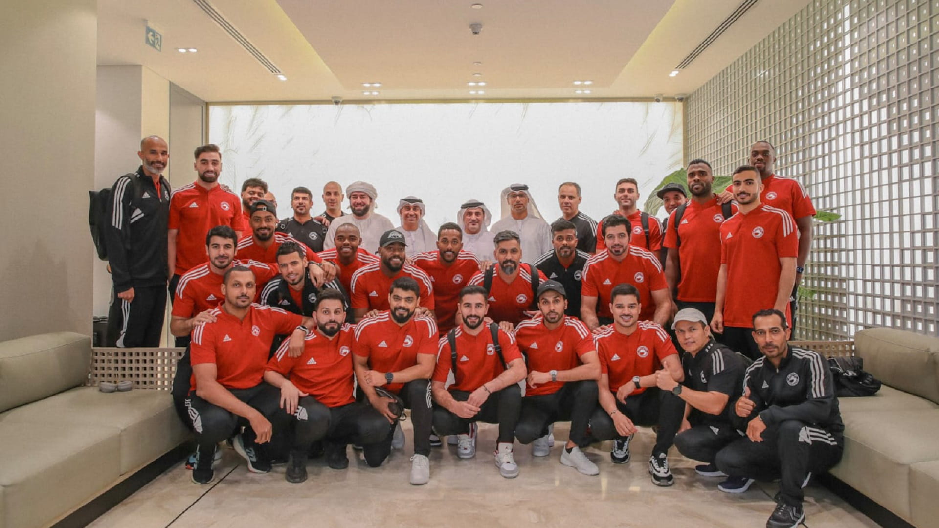 Image for the title: Sharjah Club to Bahrain's 39th "Gulf Handball Champions" 