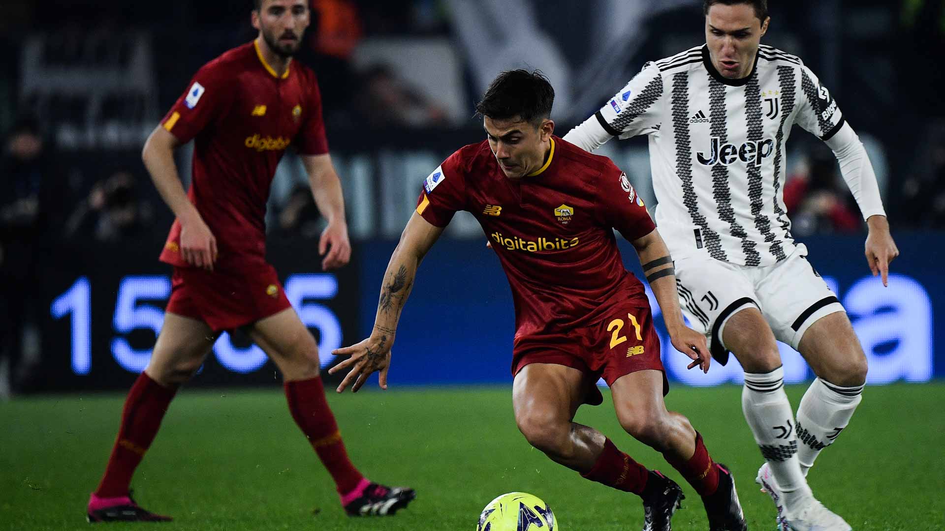 صورة بعنوان: مانسيني يقود روما للفوز على يوفنتوس بالدوري الإيطالي 