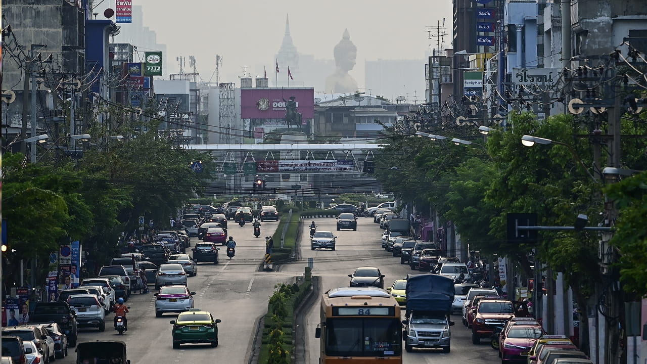 صورة بعنوان: في تايلاند...تلوث الهواء يدخل200 ألف شخص إلى مستشفيات بانكوك  