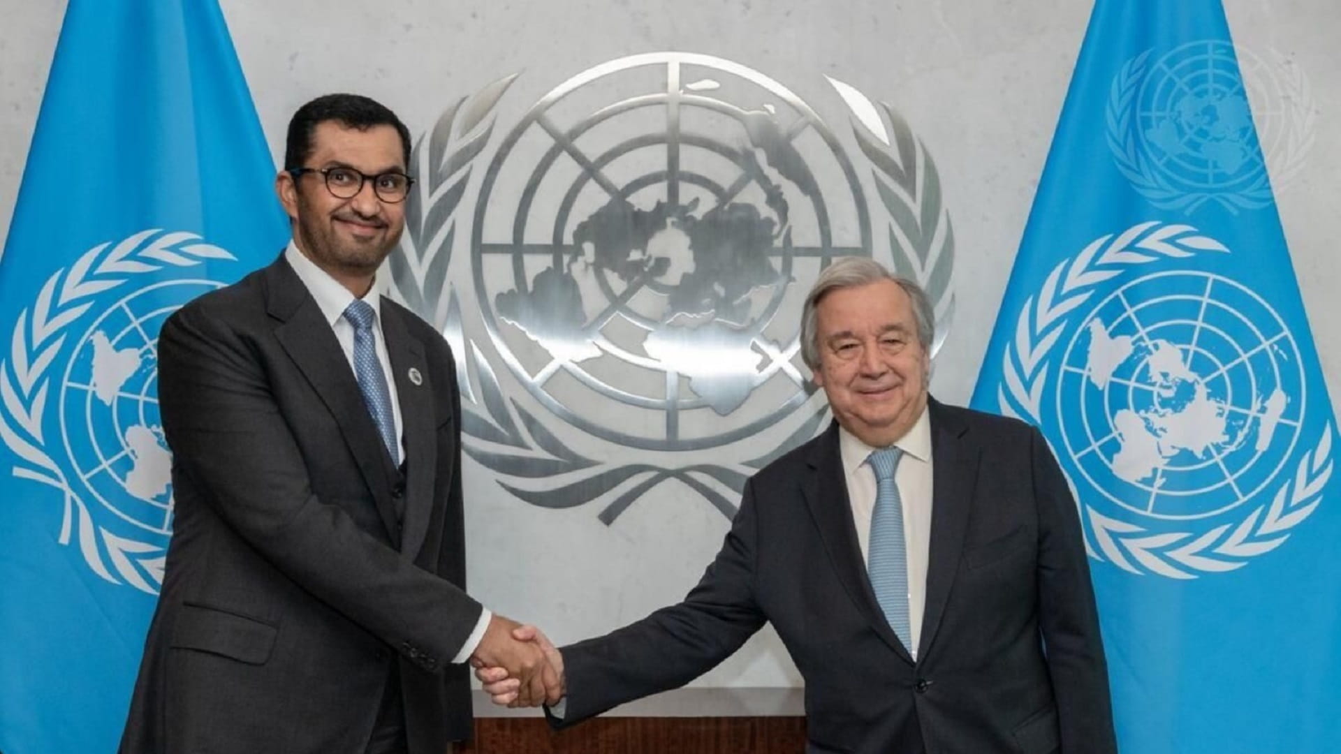 صورة بعنوان: سلطان الجابر يلتقي بالأمين العام وشركاء الأمم المتحدة الرئيسيين 