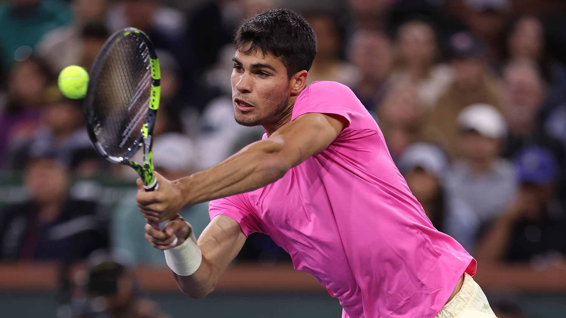 صورة بعنوان: الإسباني ألكاراز يتأهل للدور الثالث ببطولة إنديان ويلز للتنس 