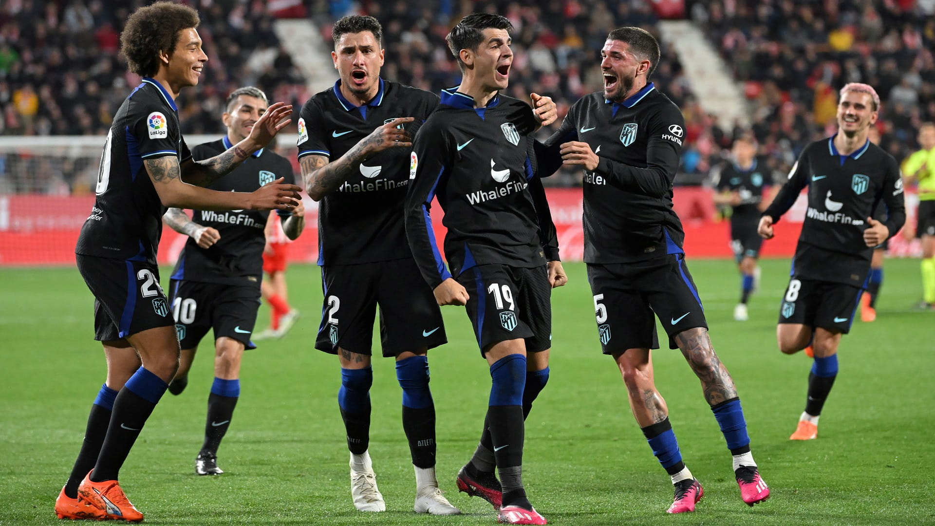 صورة بعنوان: موراتا يقود أتلتيكو مدريد للفوز على جيرونا بالدوري الإسباني 