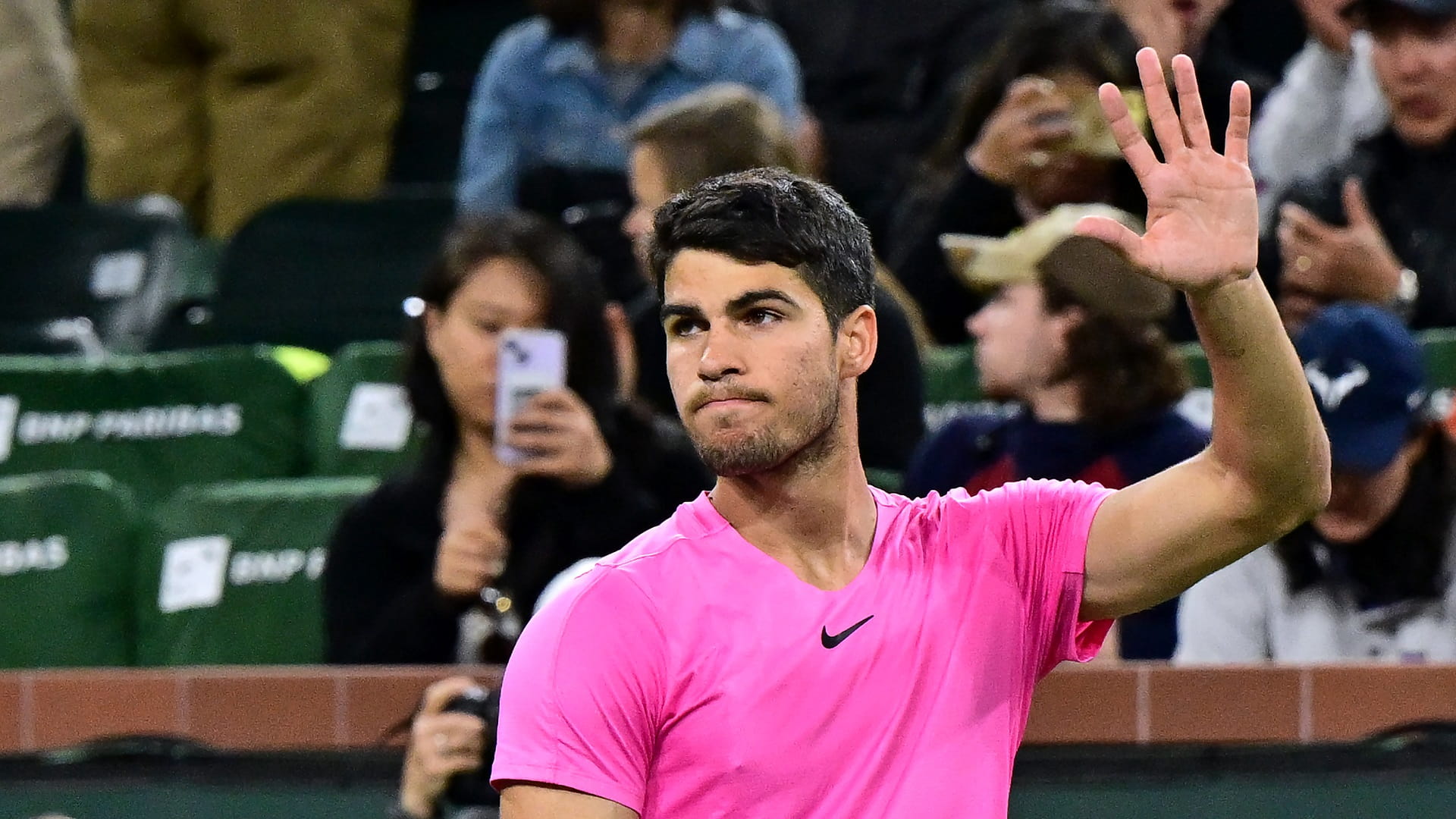 صورة بعنوان: الإسباني ألكاراز يتأهل لدور الثمانية ببطولة إنديان ويلز للتنس 