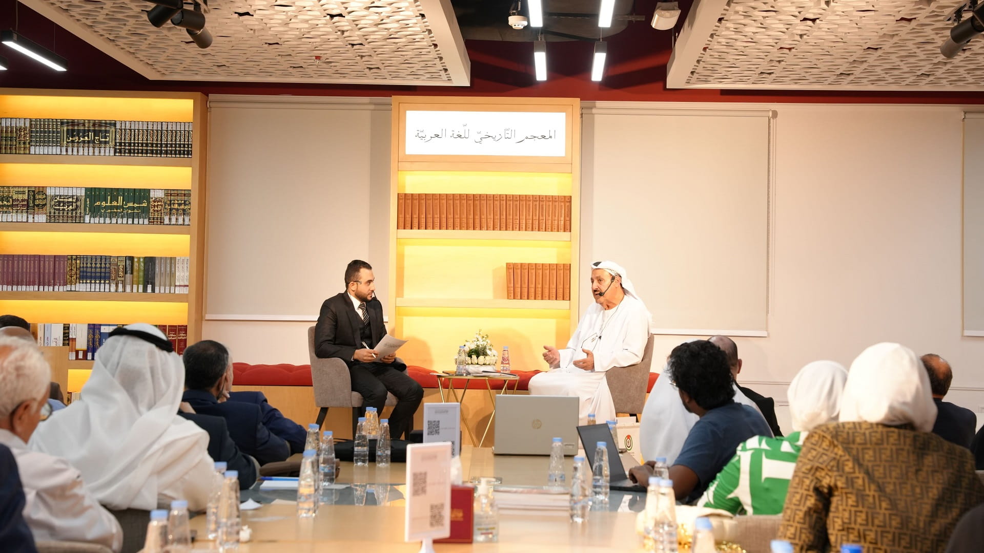 صورة بعنوان: "مجمع اللّغة العربيّة" يحتفي بتجربة خليل العيلبوني الشِّعرية 