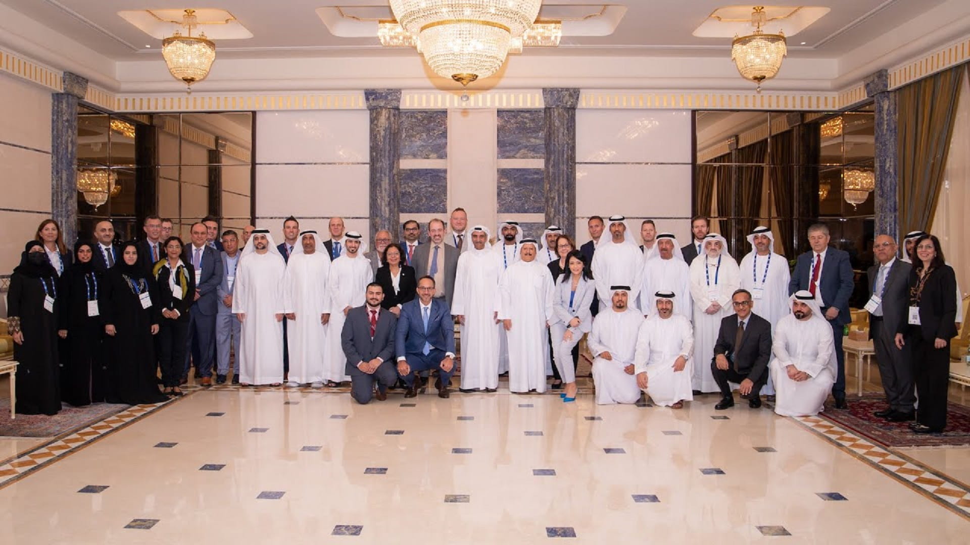 Image for the title: Fujairah Ruler receives FUJCON 2023 participants 