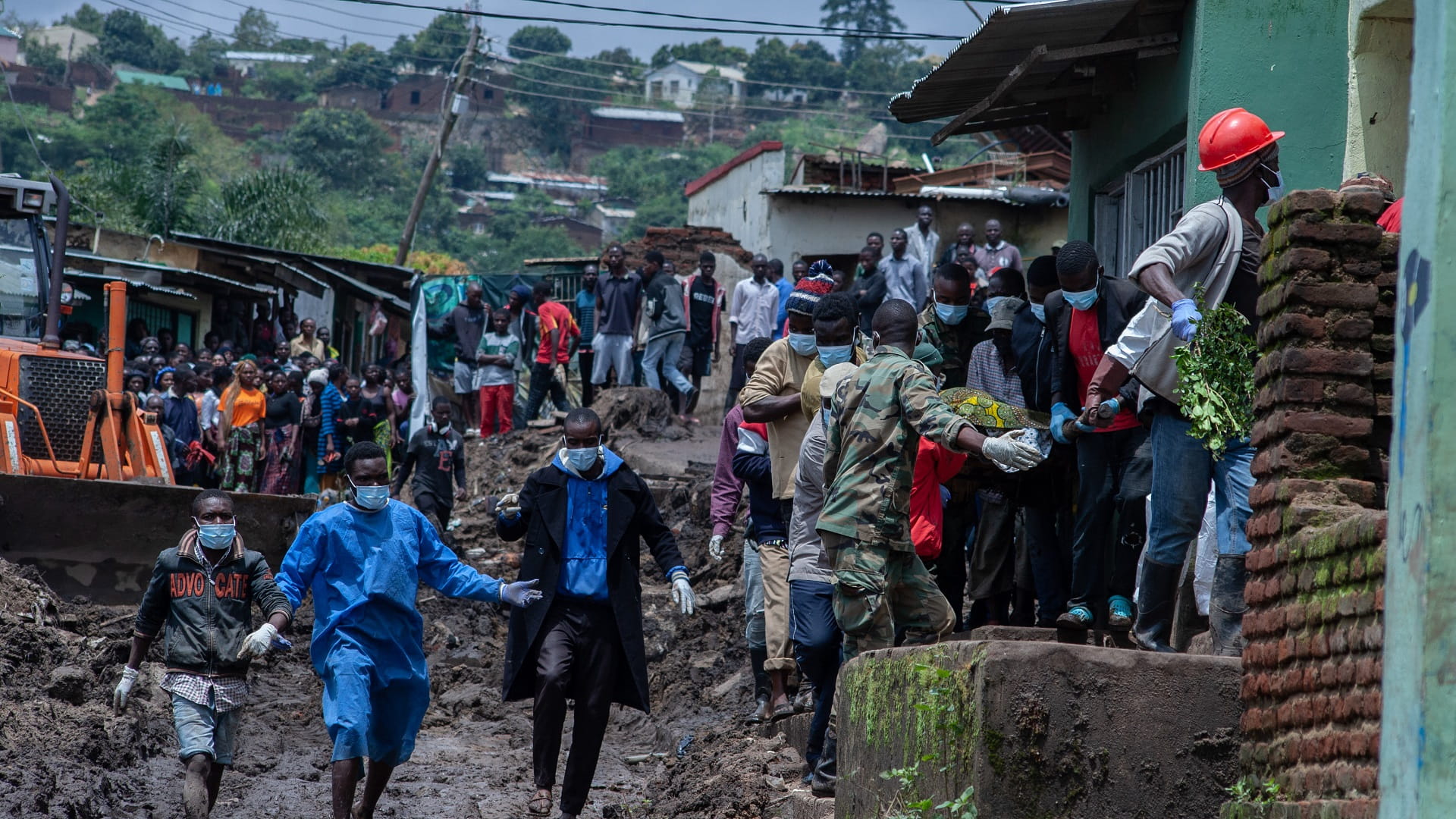 Image for the title: Cyclone Freddy death toll in Malawi hits 326: president 