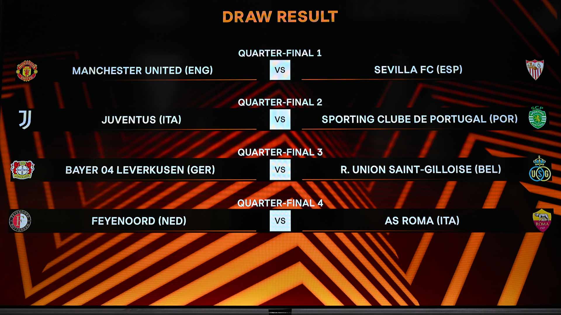 صورة بعنوان: مانشستر يونايتد يواجه أشبيلية في ربع نهائي الدوري الأوروبي 