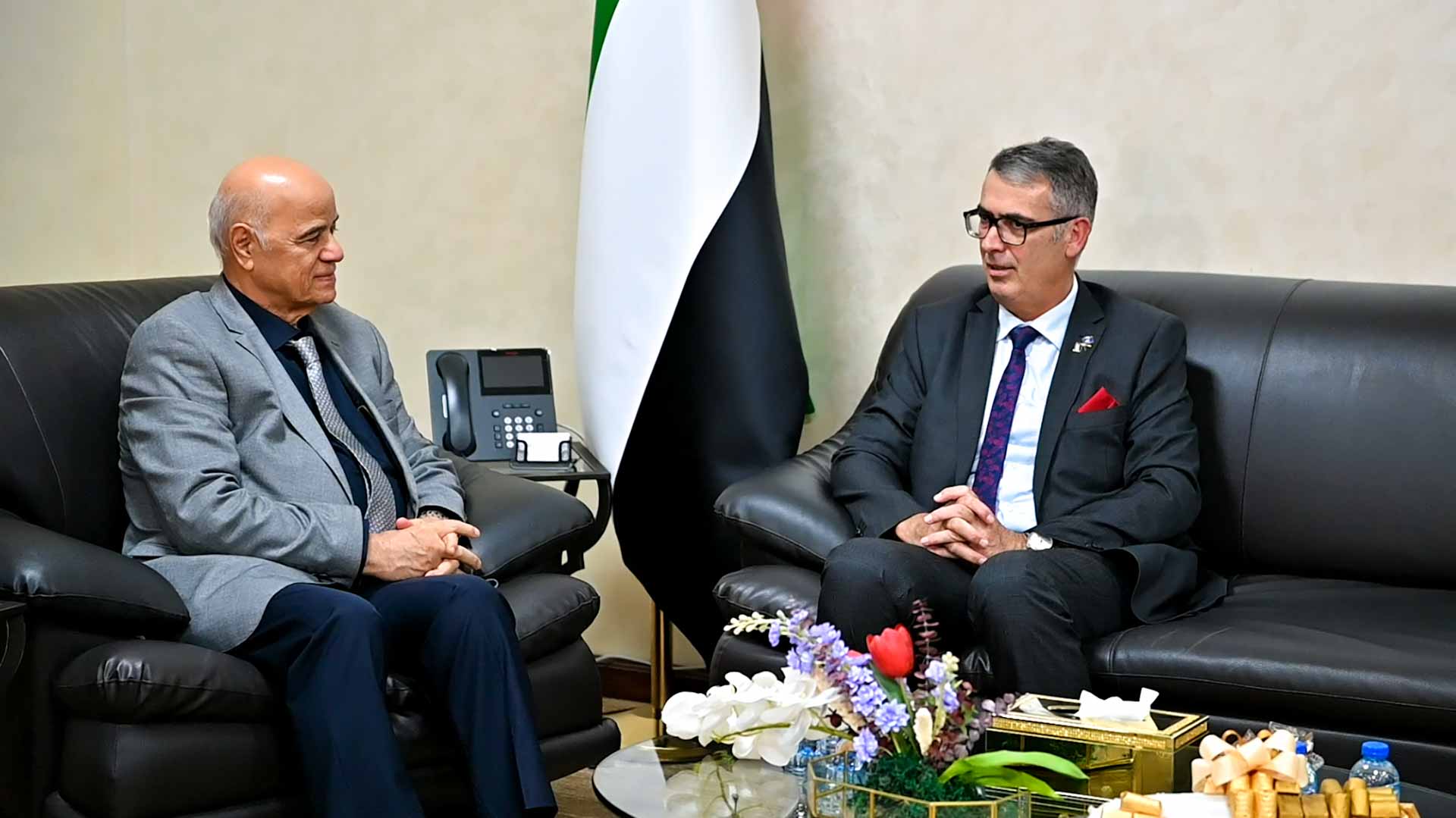 صورة بعنوان: سفير كوسوفو يزور جامعة الشارقة لبحث سبل تعاونها مع جامعات بلاده 