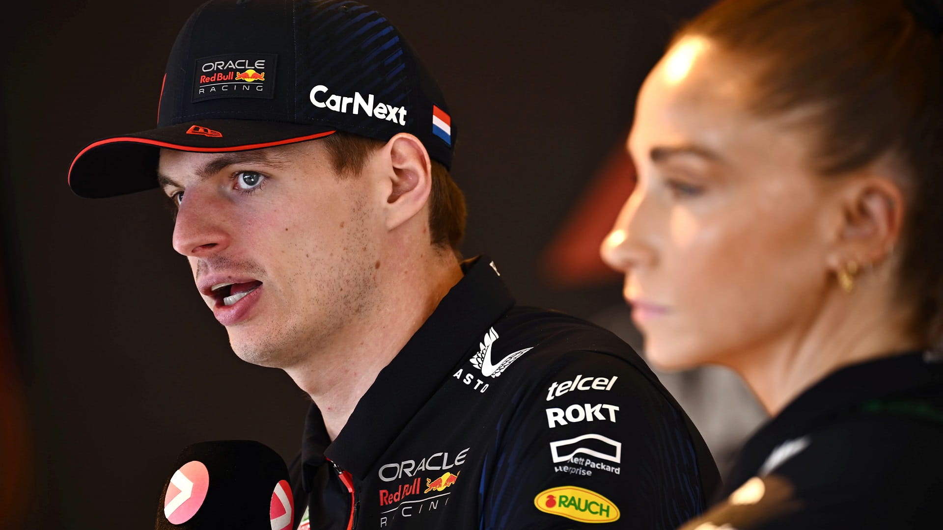 Image for the title: Verstappen to top practice in Saudi Arabia with no worries 