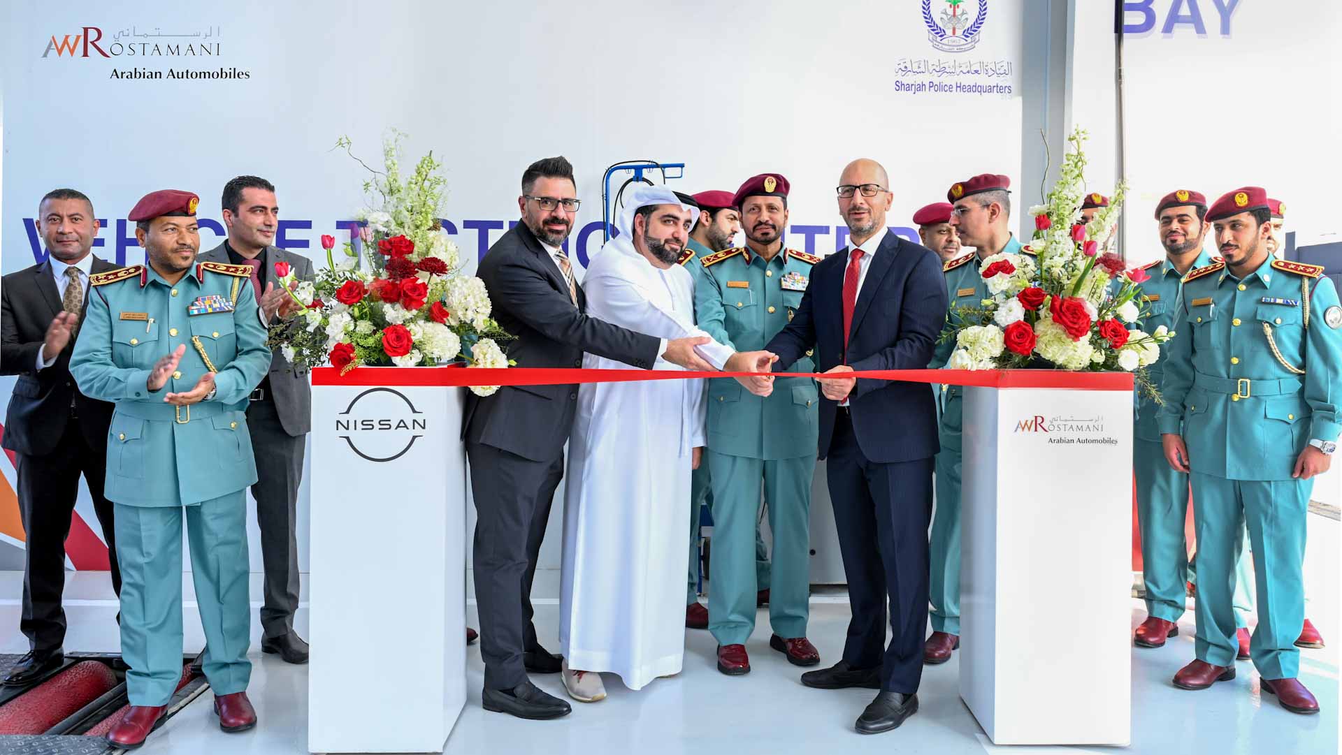 صورة بعنوان: شرطة الشارقة تدشن مركزاً جديداً لفحص المركبات في العربية للسيارات 