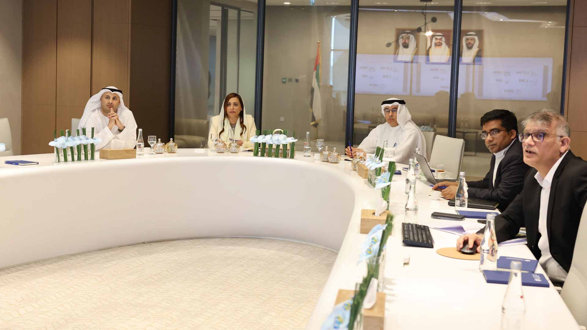 Image for the title: Bodour Al Qasimi leads Shurooq-Eagle Hills board meeting 