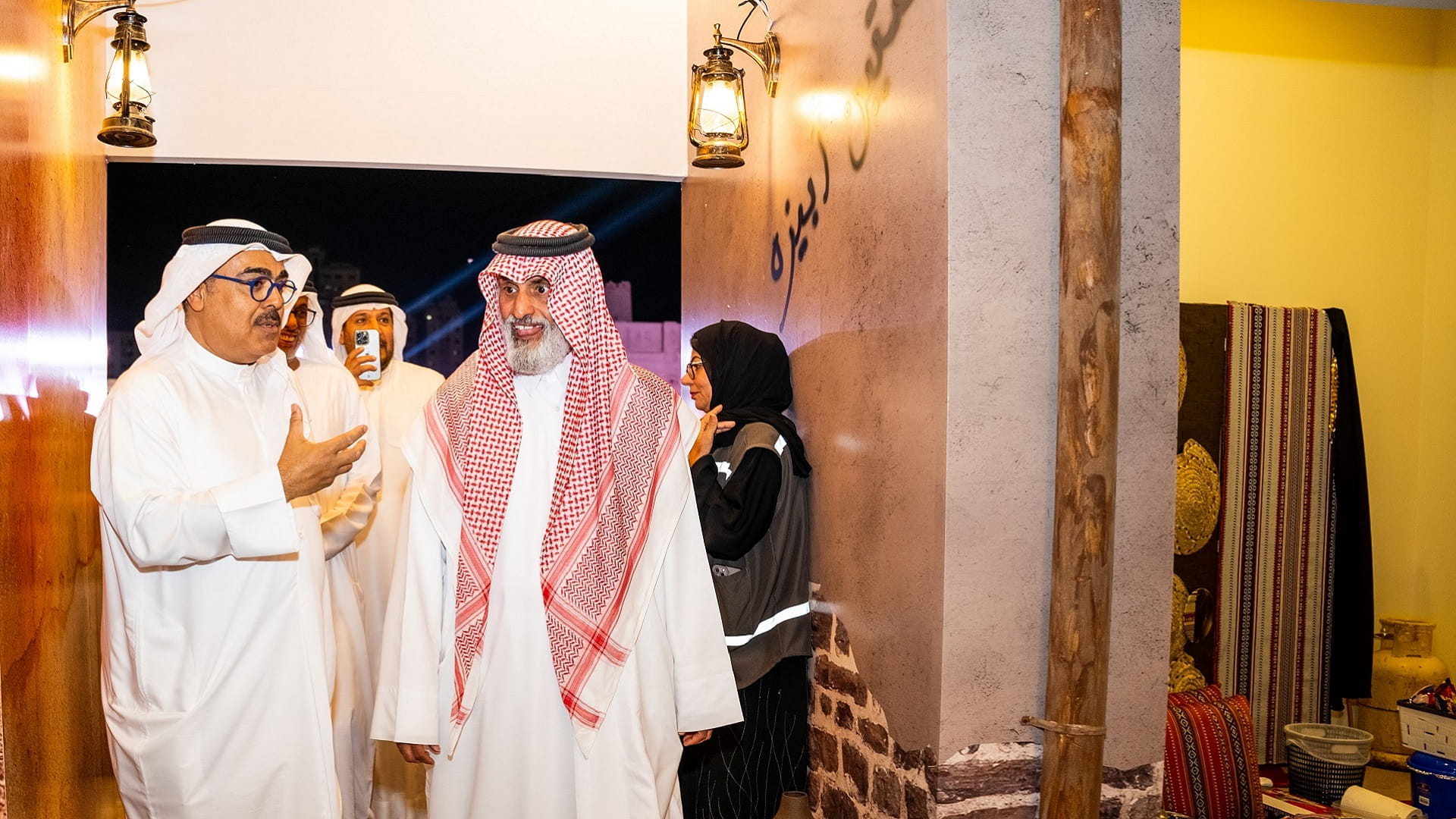 Image for the title: Al Musallam inspects Emirati domains in Sharjah Heritage Days 
