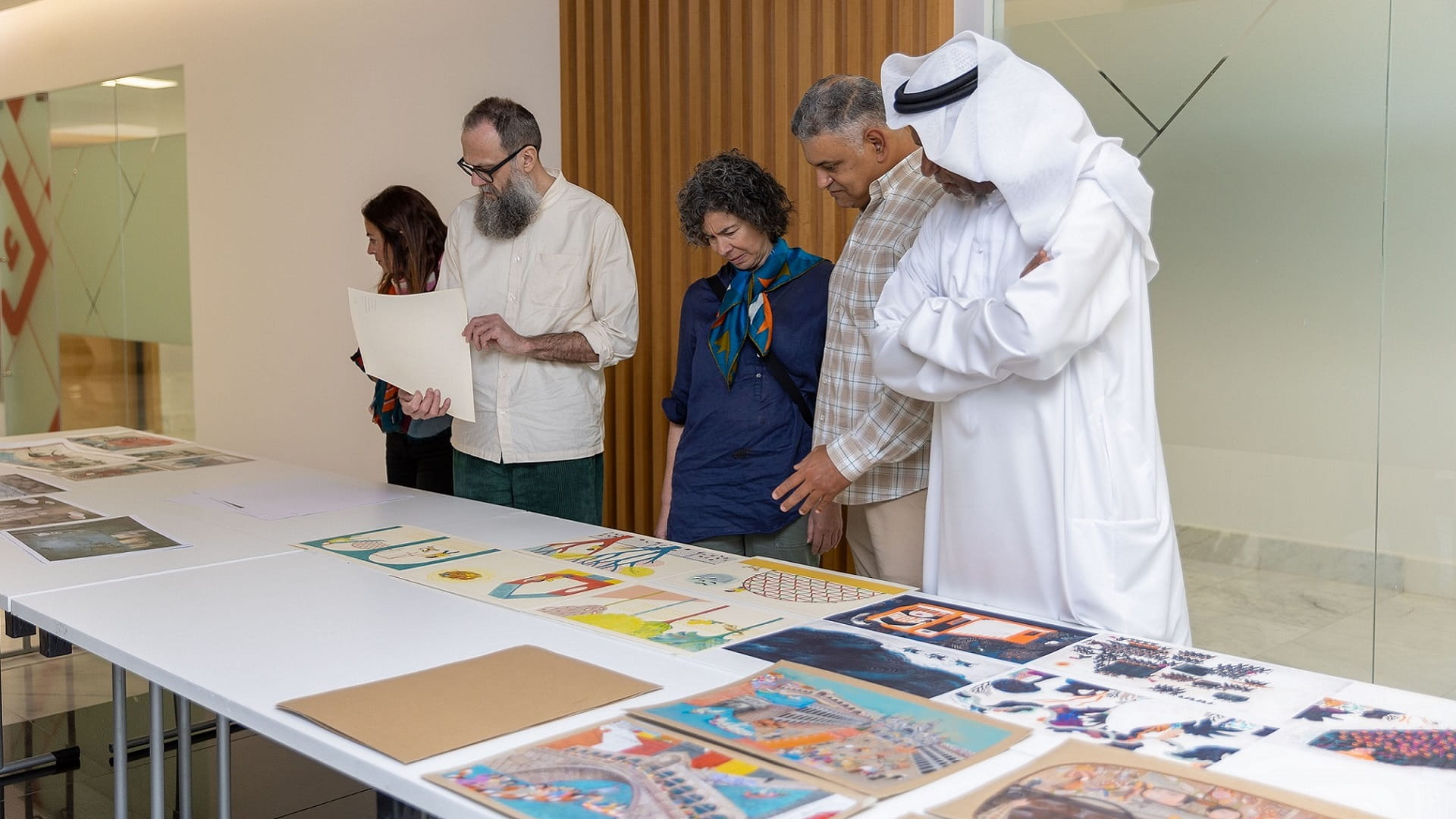 Image for the title: 235 works compete for Sharjah Children Book Illustration Award 