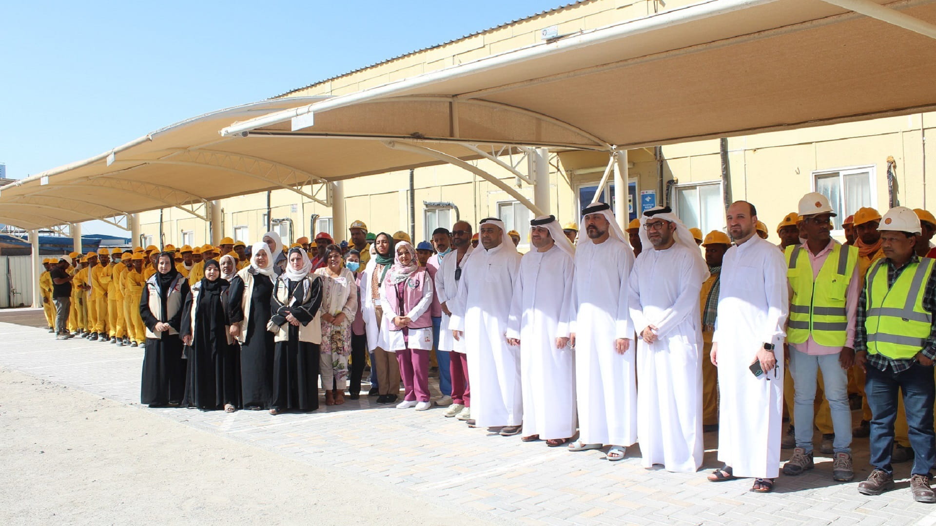 Image for the title: Kuwait Hospital raises awareness of workers about tuberculosis 