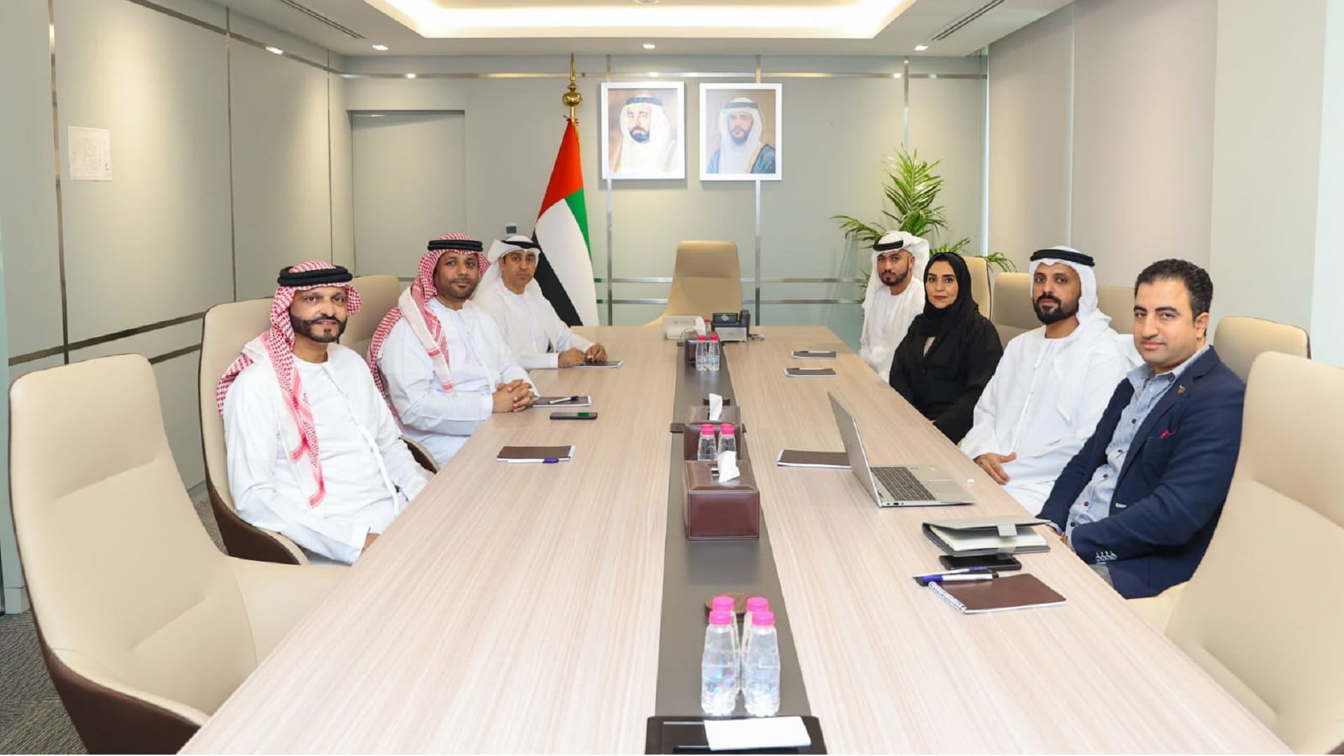 Image for the title: SSC receives delegation from UAE Modern Pentathlon Federation 