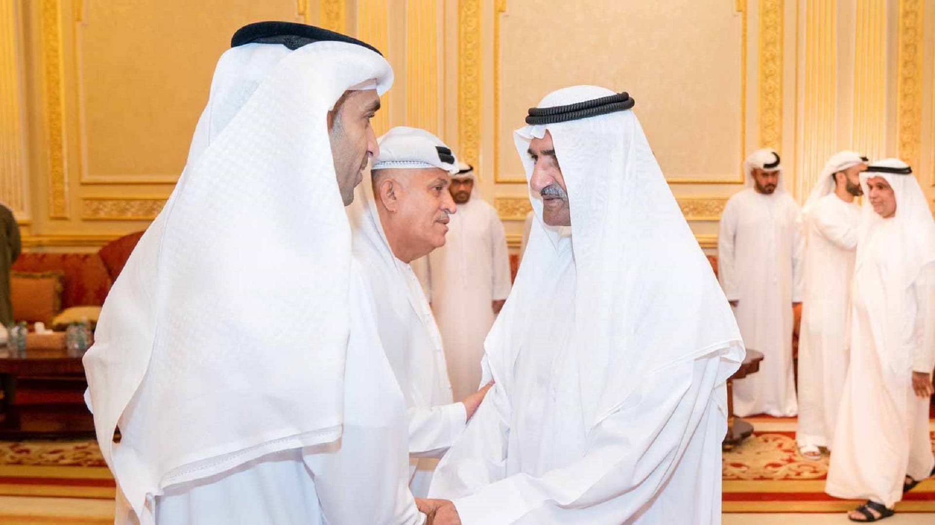 Image for the title: Fujairah Ruler receives Ramadan well-wishers on third day in row 