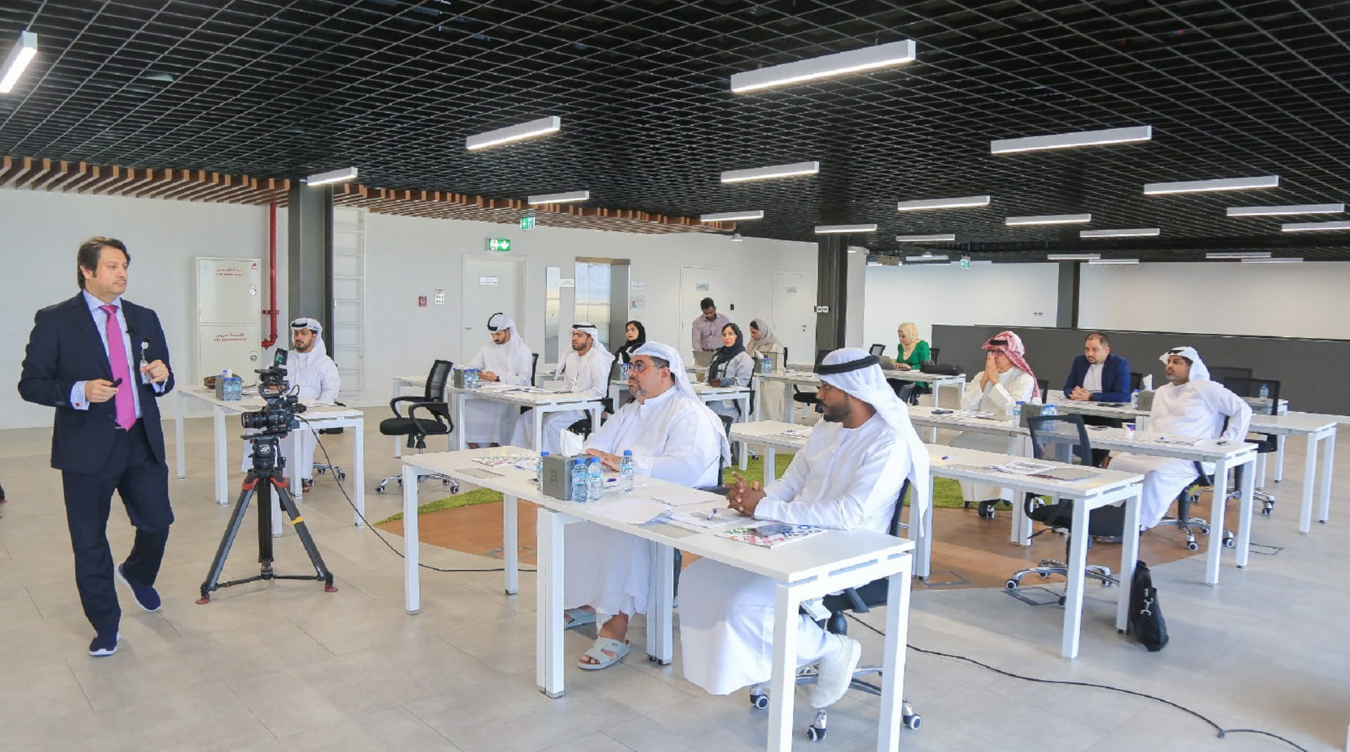 Image for the title: SAM hosts media training course for public speakers 