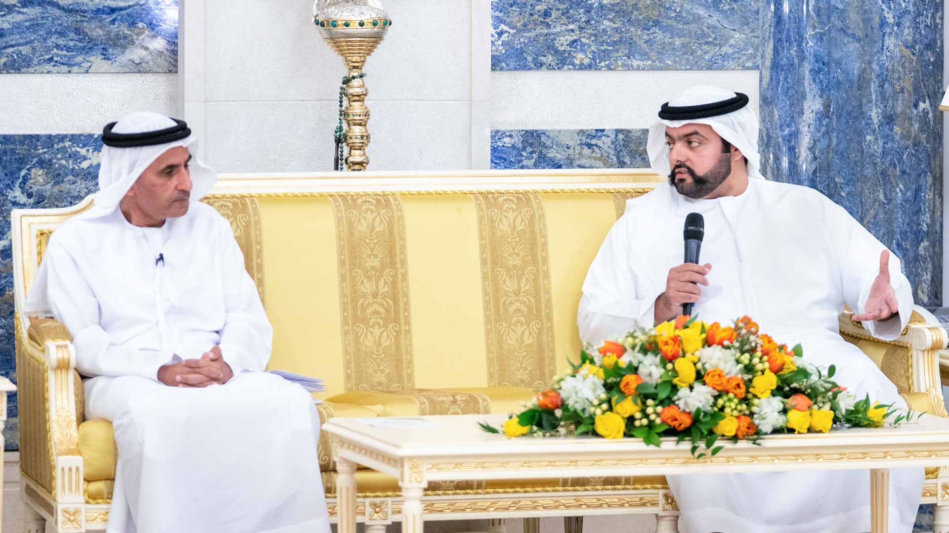 Image for the title: Fujairah CP attends first Mohammed bin Hamad Al Sharqi majlis 