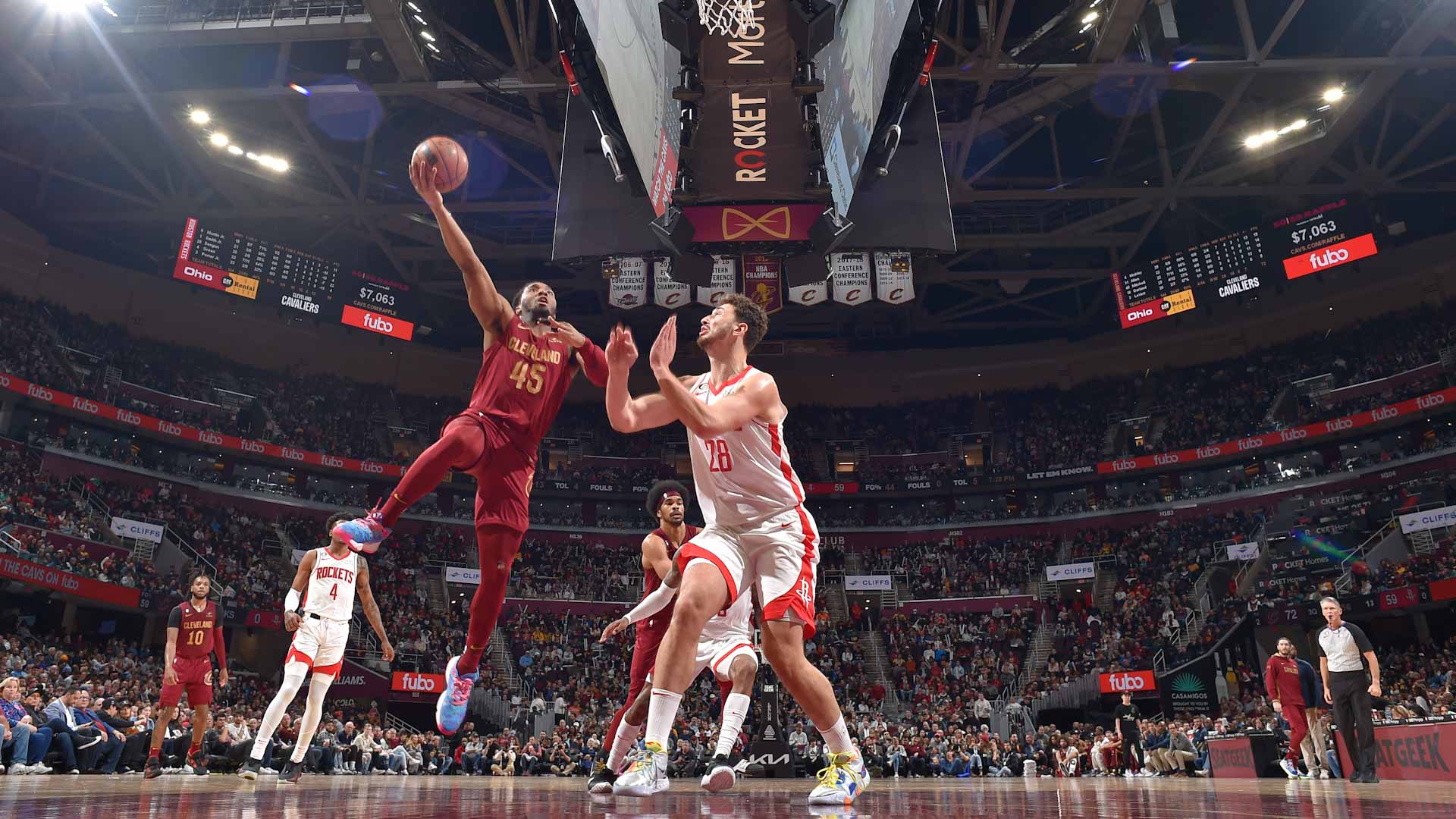 صورة بعنوان: كليفلاند كافالييرز يتأهل لتصفيات الدوري الأميركي لكرة السلة 